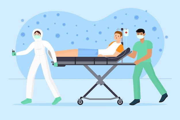 Paciente crítico de coronavirus