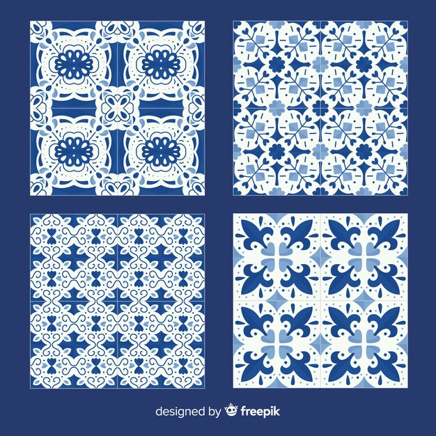 Pack abstracto de azulejos