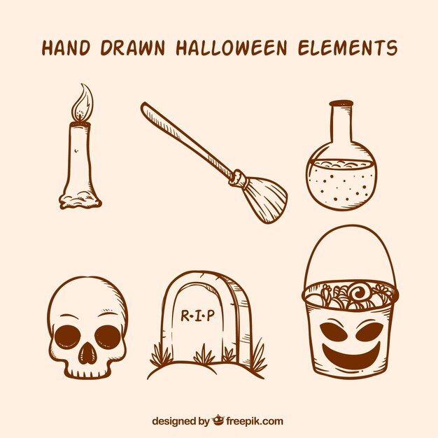 Pack de dibujos de halloween 