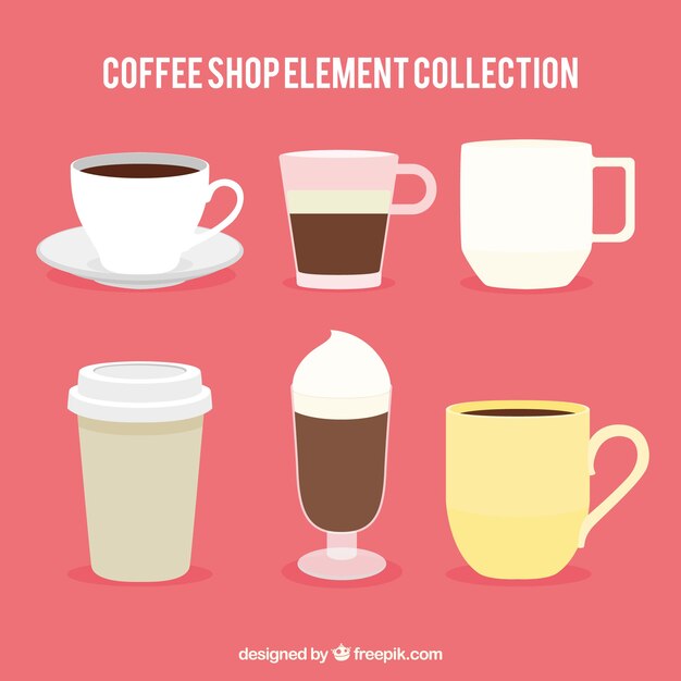 Pack de diferentes tipos de café 