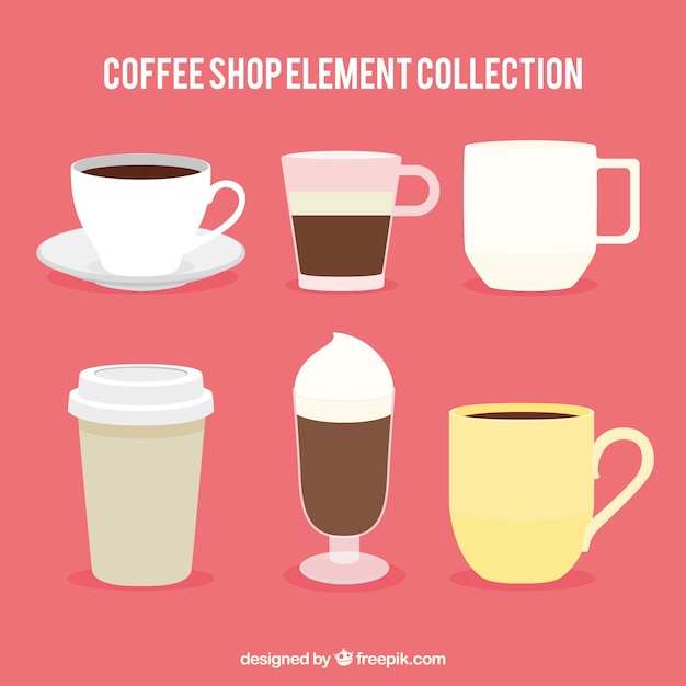 Pack de diferentes tipos de café 