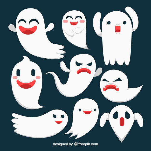 Pack divertido de fantasmas originales