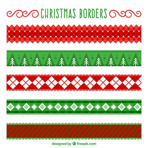 Pack de elementos decorativos navideños 