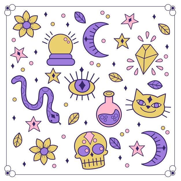 Pack de elementos esotéricos