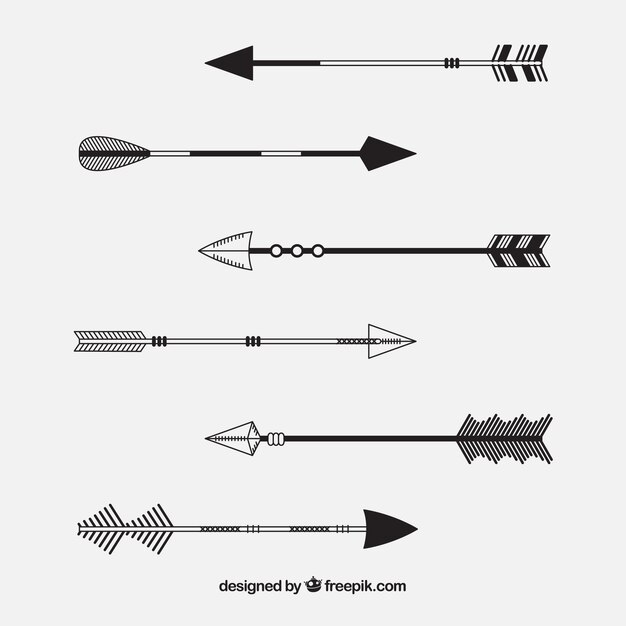 Pack de flechas decorativas 