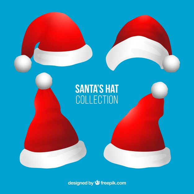 Pack de gorros de santa claus