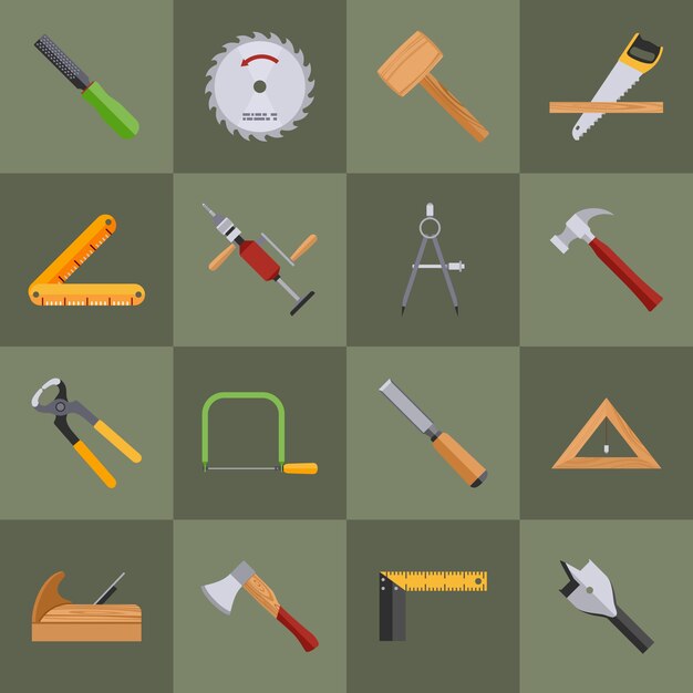 Pack de herramientas de carpintería
