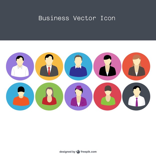 Pack de iconos de profesionales