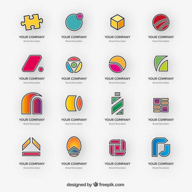 Pack de logos fantásticos