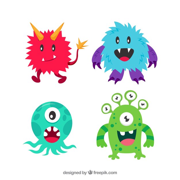 Pack de monstruos