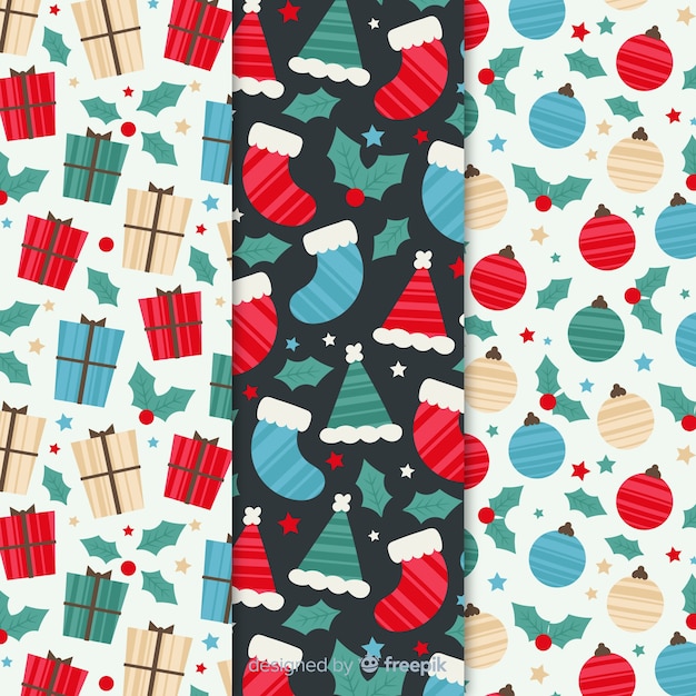 Pack de patrones de navidad