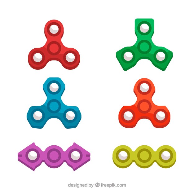 Pack de spinners 
