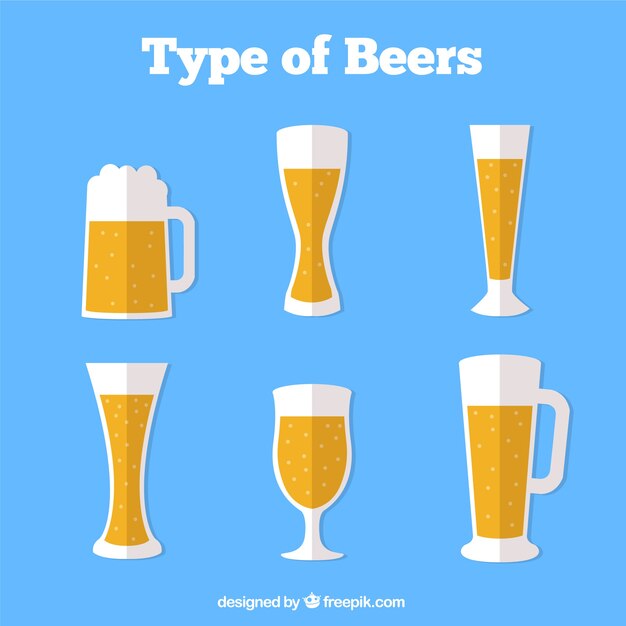 Pack de tipos de deliciosas cervezas 