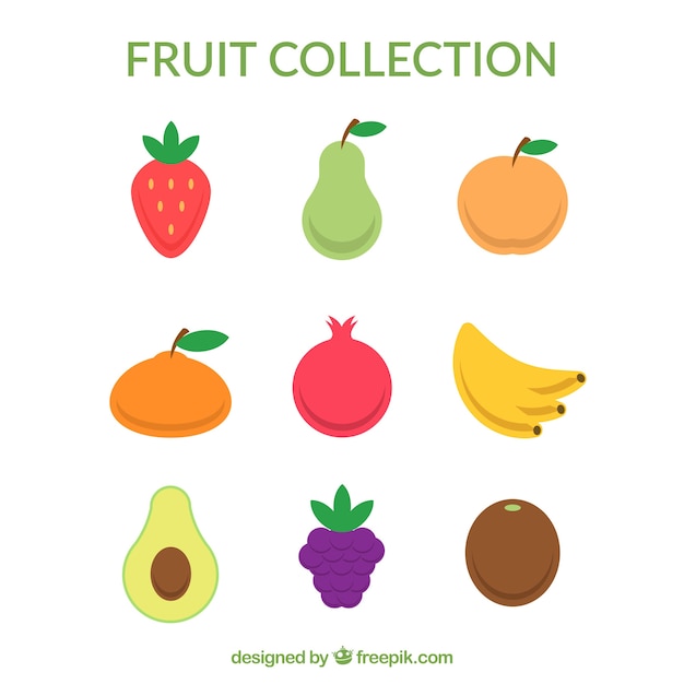 Pack de variedad de frutas 