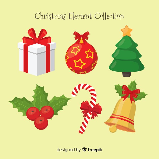 Pack de varios elementos de navidad