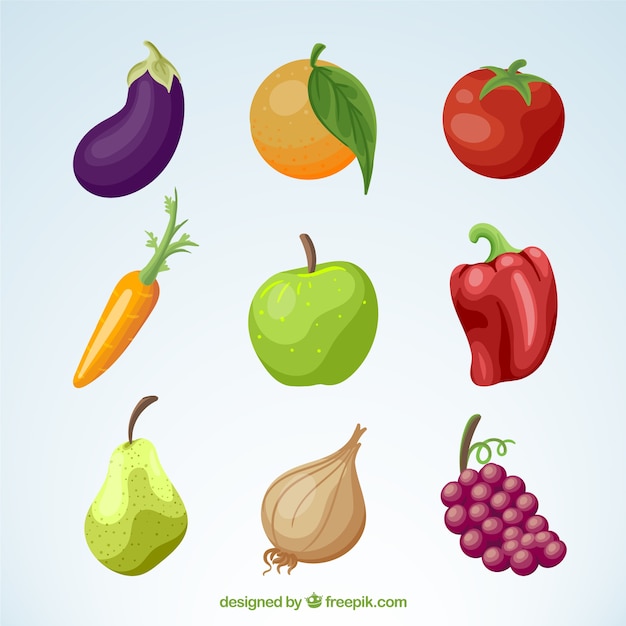 Pack de verduras y frutas