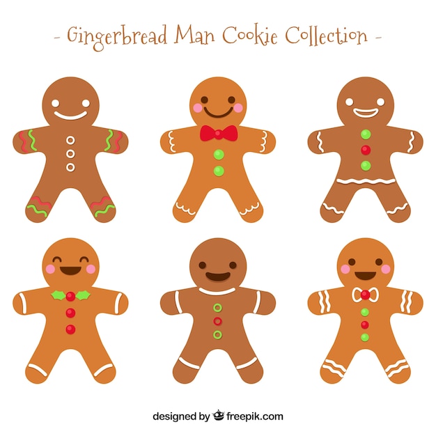 Packde simpáticas galletas de jengibre 