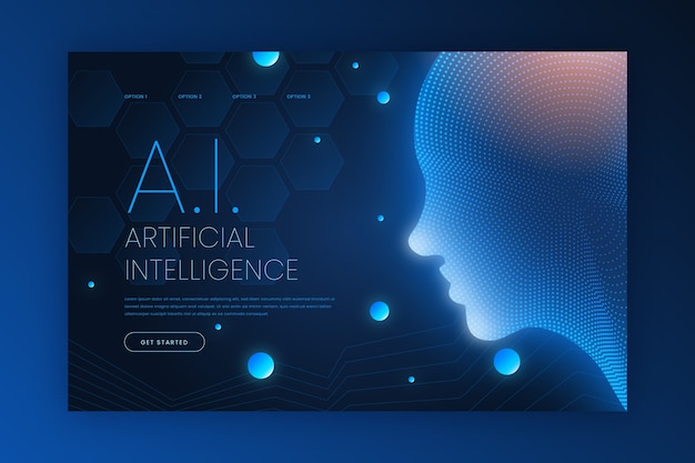 Página de aterrizaje de Inteligencia Artificial