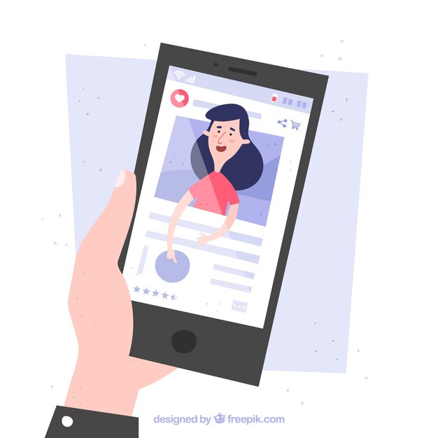 Página de destino para un sitio web en estilo lindo