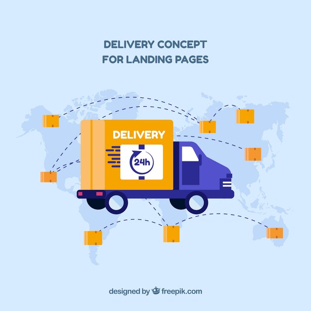 Página de destino para un sitio web