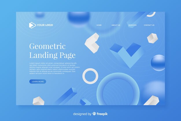 Página de inicio de aspectos geométricos 3D