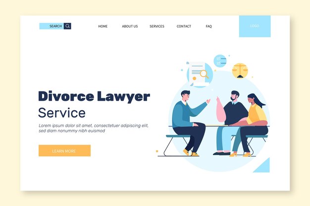 Página de inicio de consejería matrimonial
