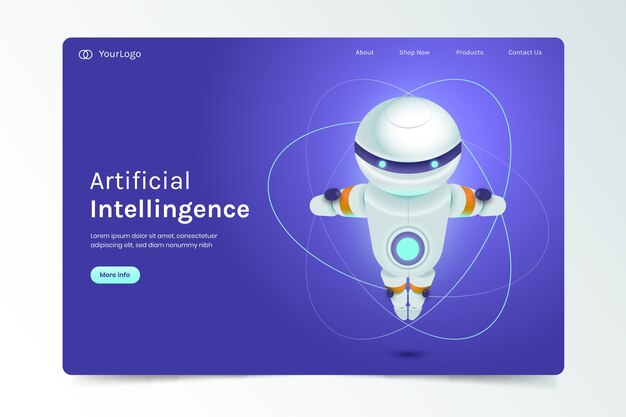 Página de inicio de inteligencia artificial