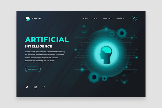 Página de inicio de inteligencia artificial