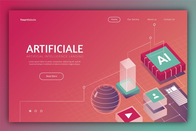 Página de inicio de inteligencia artificial