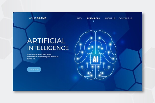 Página de inicio de inteligencia artificial