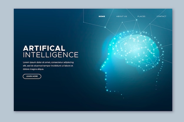 Página de inicio de inteligencia artificial