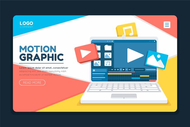 Página de inicio de Motiongraphics