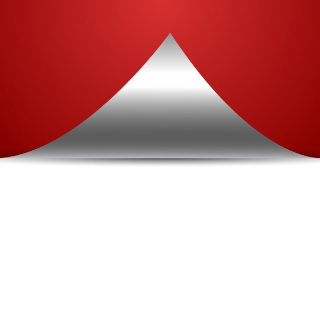 Pagina roja doblada