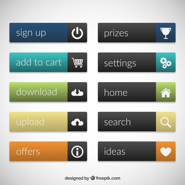 Página web banners
