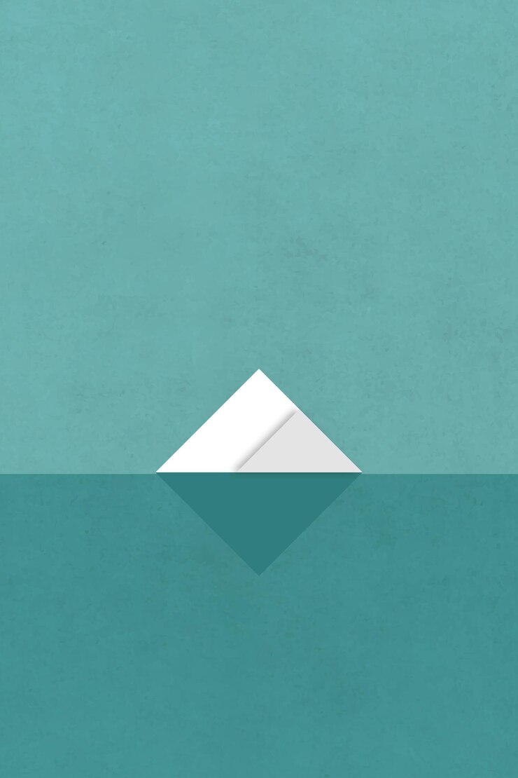 Vector gratuito paisaje pirámide vector mínimo cartel estilo retro
