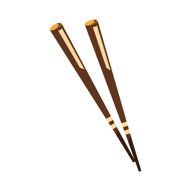 palillos cubiertos asiáticos