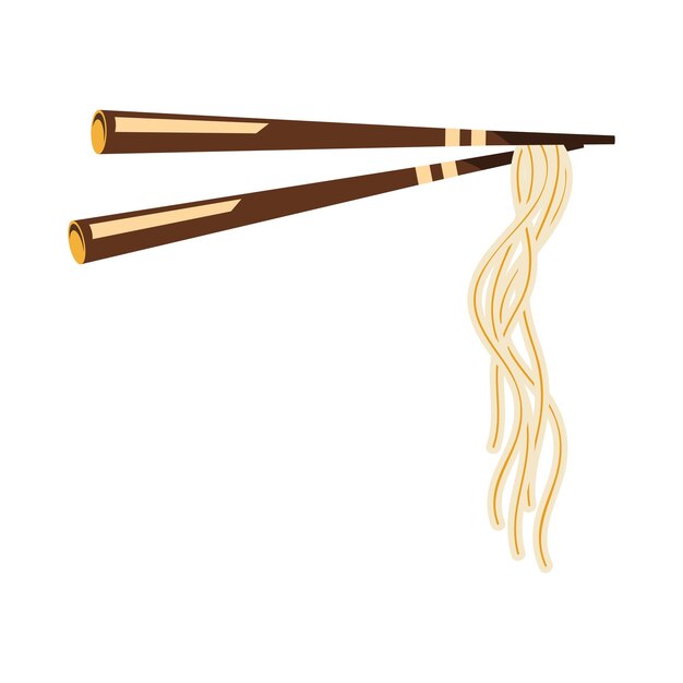 palillos con espaguetis