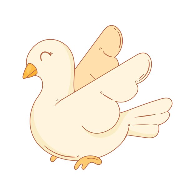 paloma pájaro volando