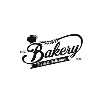 Panadería vintage logo