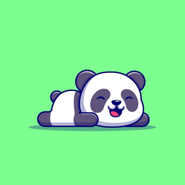 Panda lindo durmiendo