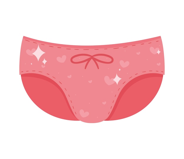 Vector gratuito pantalones de mujer rosa