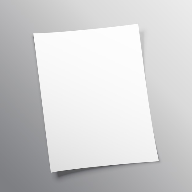 Papel a4, mockup