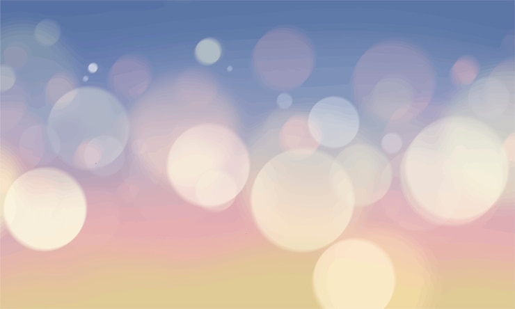 Vector gratuito papel de pared de luces borrosas de bokeh abstracto