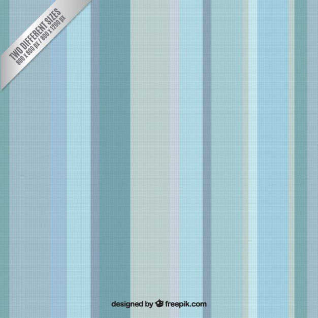 Papel pintado a rayas en tonos azules