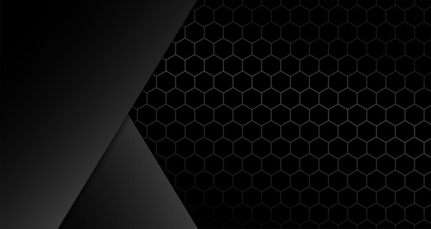 Papel pintado de textura hexagonal oscuro y audaz en estilo geométrico