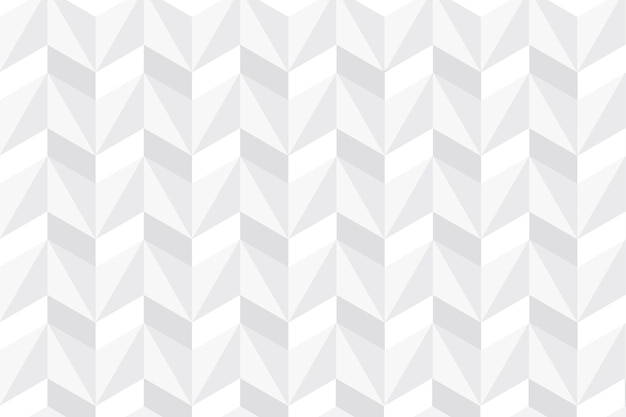 Vector gratuito papel tapiz abstracto blanco en diseño de papel 3d