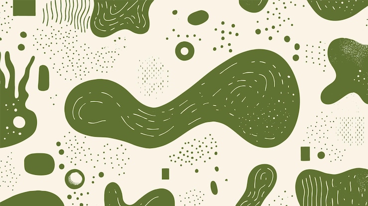 Vector gratuito papel tapiz abstracto verde