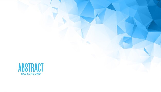 papel tapiz azul abstracto y moderno de estilo poli bajo para telón de fondo de negocios