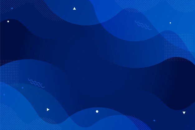 El papel tapiz azul clásico de estilo abstracto