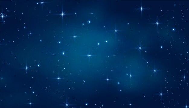 El papel tapiz del cielo estrellado de la noche experimenta la magia cósmica